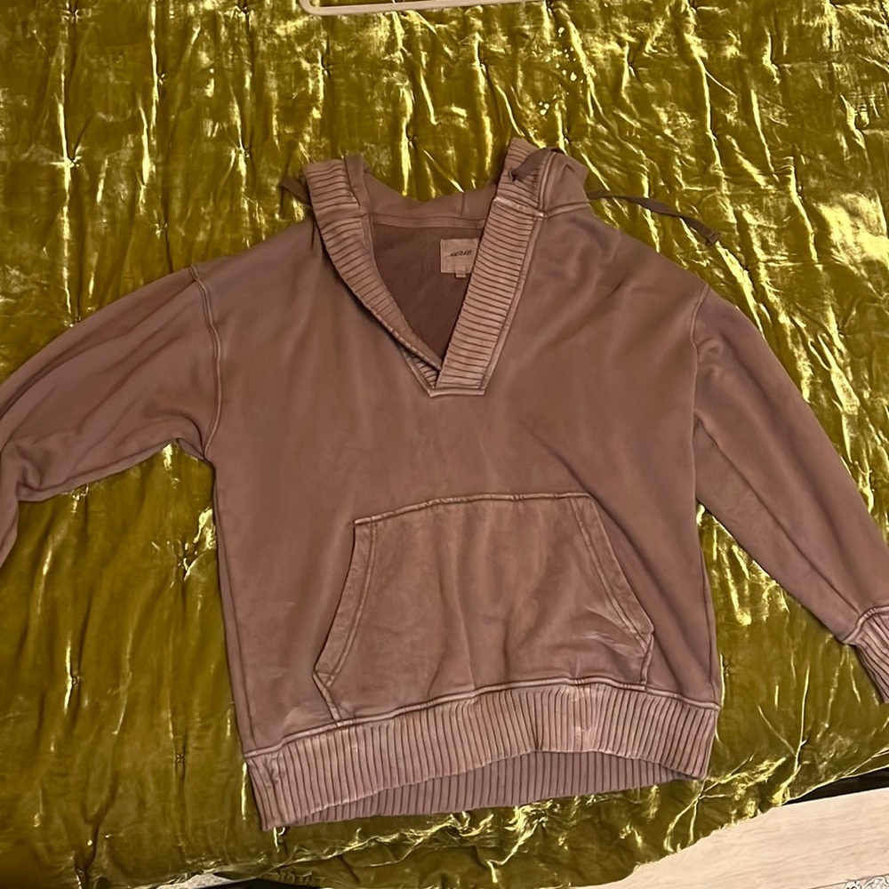 Brown Aerie “Down to Earth” Sweatshirt